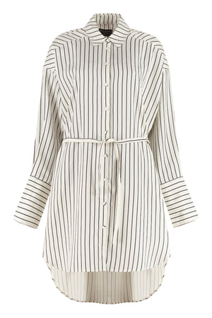 Parker striped long shirt-0